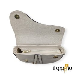 Little Moon - elegant clutch with shoulder strap