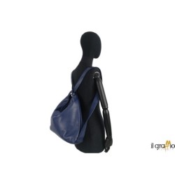 Convertible Bag-Backpack in genuine leather. Made in Italy
