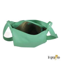 Convertible Bag-Backpack in genuine leather. Made in Italy