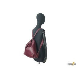 Convertible Bag-Backpack in genuine leather. Made in Italy