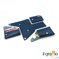 Dogàl - an origami leather wallet made in Venice