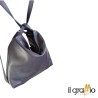 Convertible Bag-Backpack in genuine leather. Made in Italy