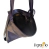 Convertible Bag-Backpack in genuine leather. Made in Italy