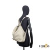 Convertible Bag-Backpack in genuine leather. Made in Italy