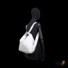Convertible Bag-Backpack in genuine leather. Made in Italy