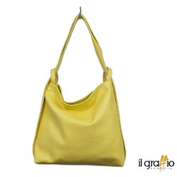 Convertible Bag-Backpack in genuine leather. Made in Italy