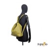 Convertible Bag-Backpack in genuine leather. Made in Italy