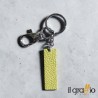 Leather Keychain Letter I - Il Graffio Venezia