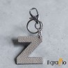 Leather Keychain Letter  Z- Il Graffio Venezia