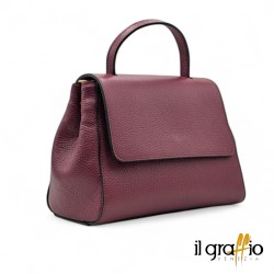 Mini Bag in Pelle Artigianale | Borsa a Mano e Tracolla | Il Graffio