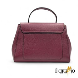 Mini Bag in Pelle Artigianale | Borsa a Mano e Tracolla | Il Graffio
