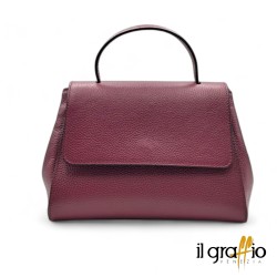 Mini Bag in Pelle Artigianale | Borsa a Mano e Tracolla | Il Graffio