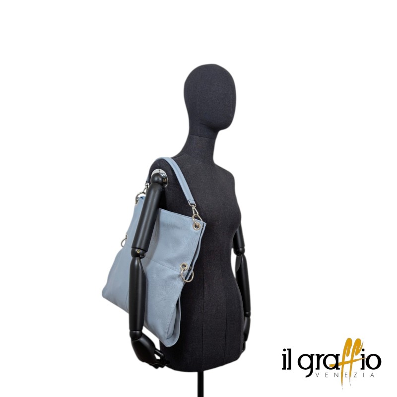 Smart leather convertible bag, Il Graffio Venezia