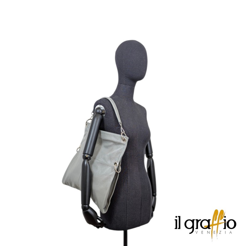 Borsa trasformabile modello Smart in vera pelle | Il Graffio Venezia