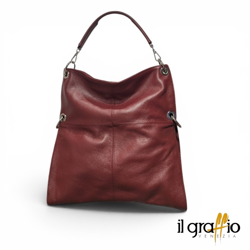 Smart leather convertible bag, Il Graffio Venezia